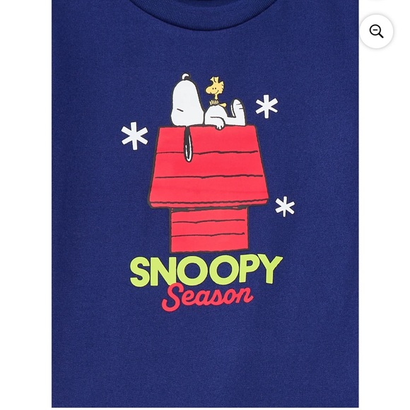 Peanuts Snoopy Pajama Set - Picture 4 of 6